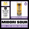 White Label Extracts 1g Live Resin Cartridge - Midori Sour