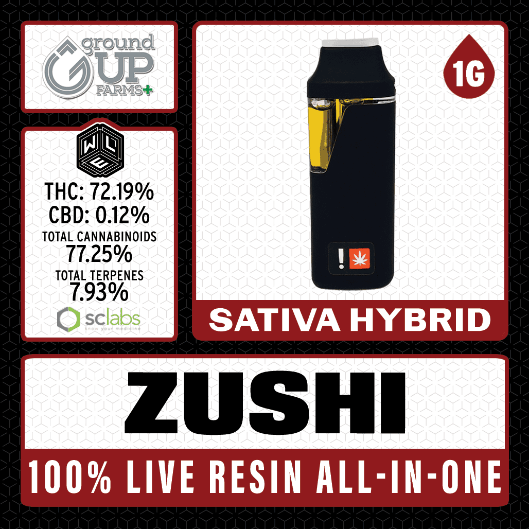 White Label Extracts 1g AIO - Zushi
