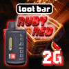 Loot Bar 2g AIO Vape - Ruby Red