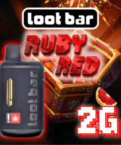 Loot Bar 2g AIO Vape - Ruby Red