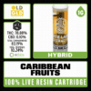 White Label Extracts 1g Live Resin Cartridge - Caribbean Fruits