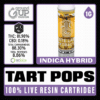 White Label Extracts 1g Live Resin Cartridge - Tart Pops