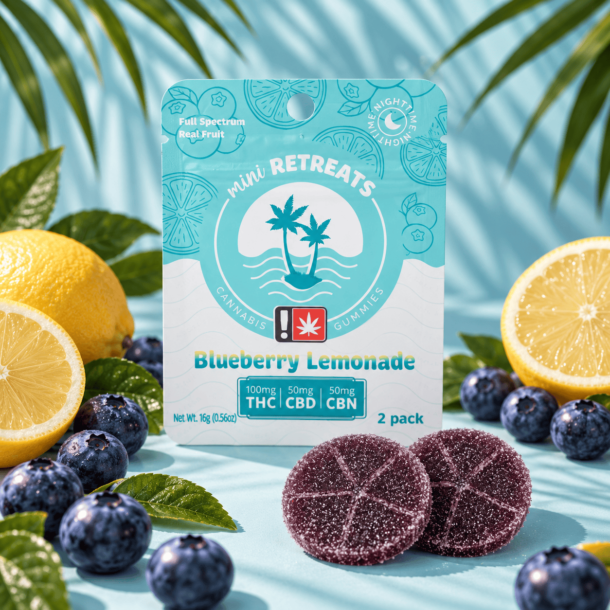 Willamette Valley Alchemy: Mini Retreats Cannabis Jellies – Blueberry Lemonade