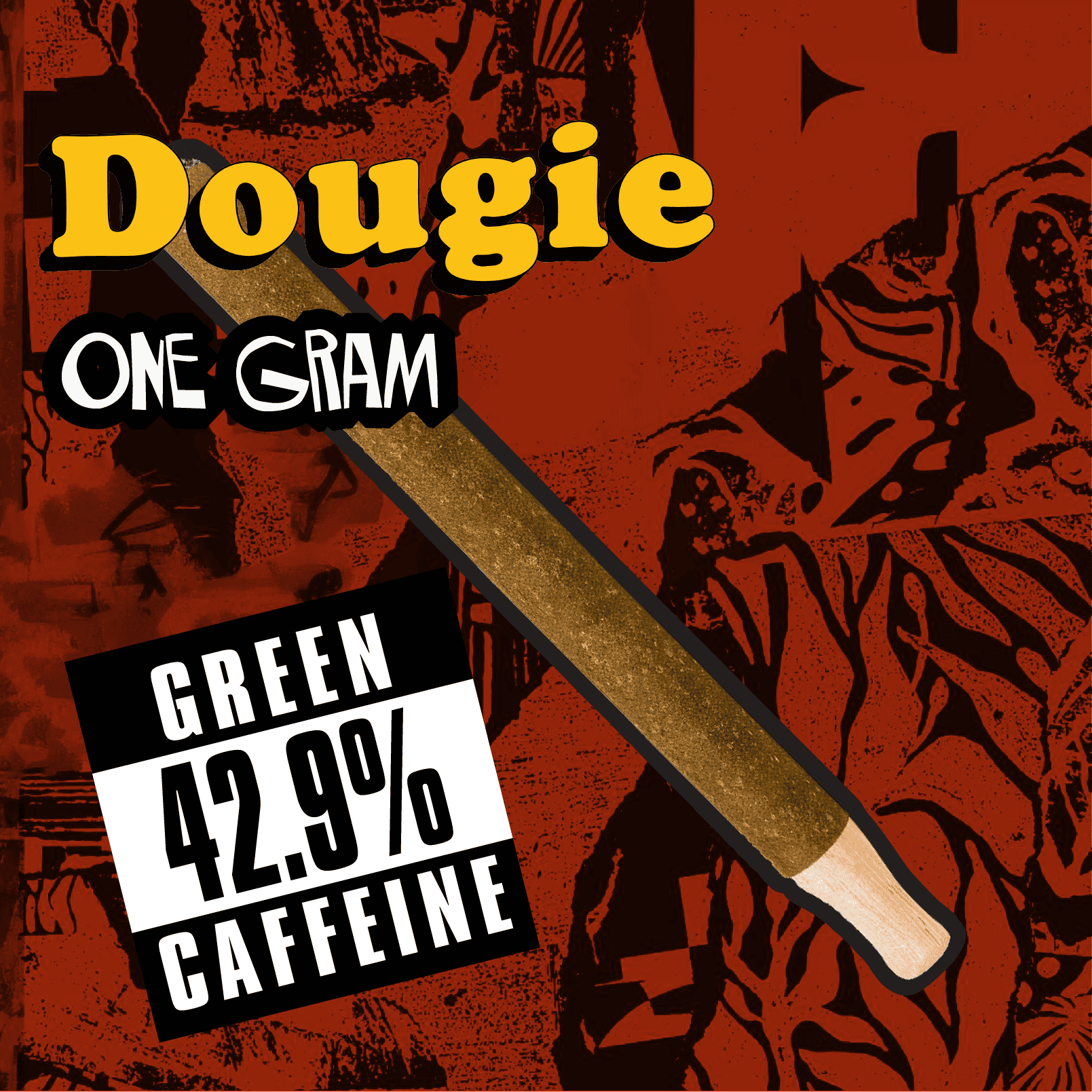 Dougie - 1g Infused Blunts - Green Caffeine