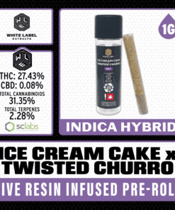 WLE Infused 1g Pre-Roll - Ice Cream Cake x Twisted Churro