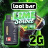 Loot Bar 2g AIO Vape - Lime Sorbet