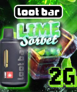 Loot Bar 2g AIO Vape - Lime Sorbet