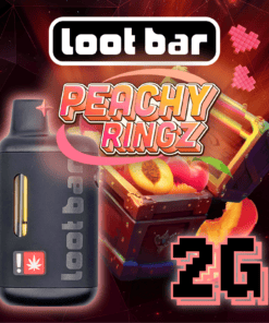 Loot Bar 2g AIO Vape - Peachy Ringz