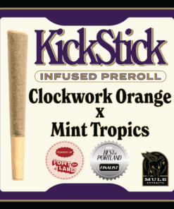 Mule Extracts Infused Pre Roll - Clockwork Orange x Mint Tropics