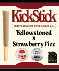 Mule Extracts Infused Pre Roll - Yellowstoned x Strawberry Fizz
