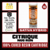 White Label Extracts 1g Cured Resin Cartridge - Critique