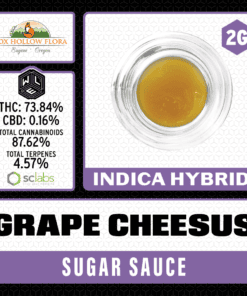 White Label Extracts 2G Sugar Sauce - Grape Cheesus