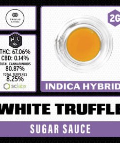 White Label Extracts 2G Sugar Sauce - White Truffle