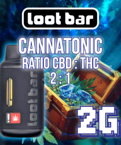 Loot Bar 2g AIO Vape - Cannatonic 2:1 CBD